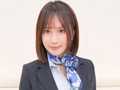 「黒パンスト越しの童貞チ○ポ3cm挿入！敏感なマ○コを刺激されて奥まで挿れて欲しくなっちゃってCAさんが生で筆おろし！ガニ股騎乗位で連続絶頂！」のサンプル画像9