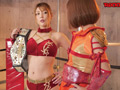 「巨尻女子プロレスラー茉実耶VS朱音 レズプロレス3本勝負」のサンプル画像2