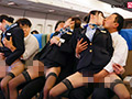 「「制服・下着・全裸」でおもてなし またがりオマ○コ航空14 中出し騎乗位便」のサンプル画像10